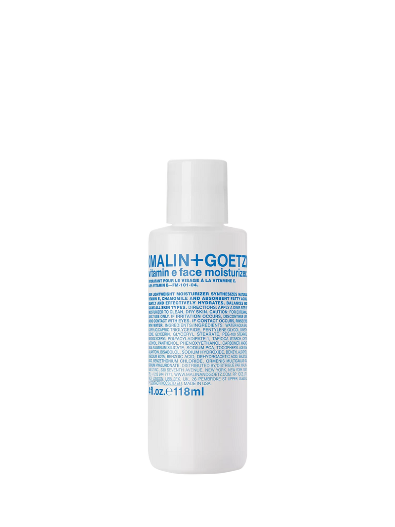 MALIN + GOETZ Vitamin E face moisturiser 118ml, UK version