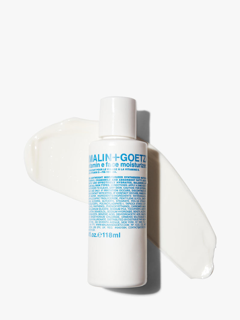 MALIN + GOETZ Vitamin E face moisturiser 118ml, UK version