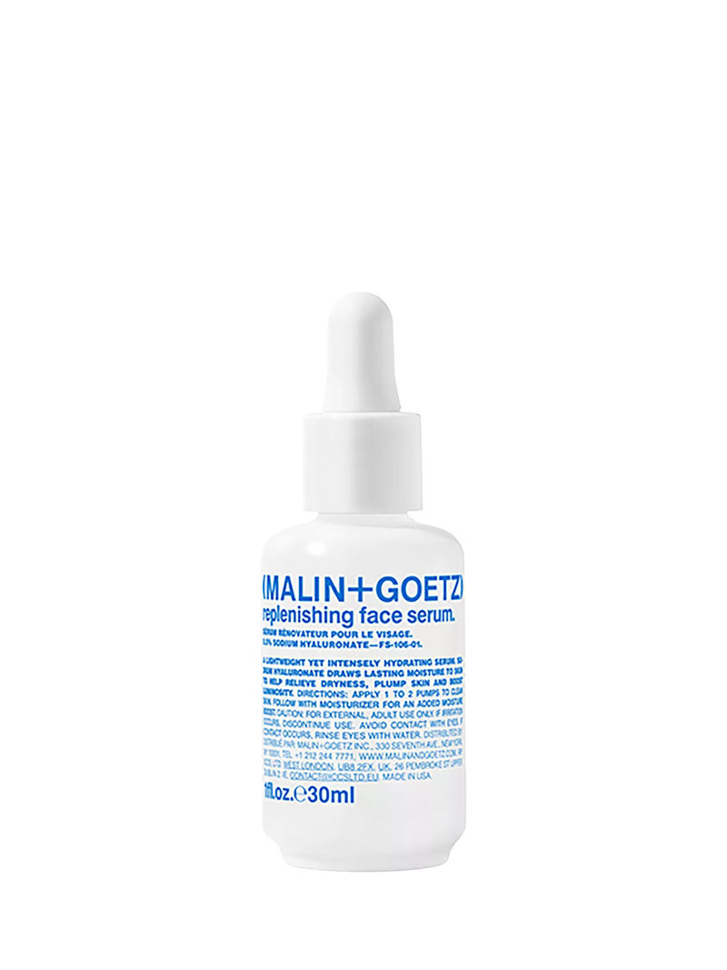 MALIN+GOETZ Replenishing Face Serum 30ml, imported from the UK