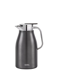 Thermos 1L vacuum flask gun metal - British product