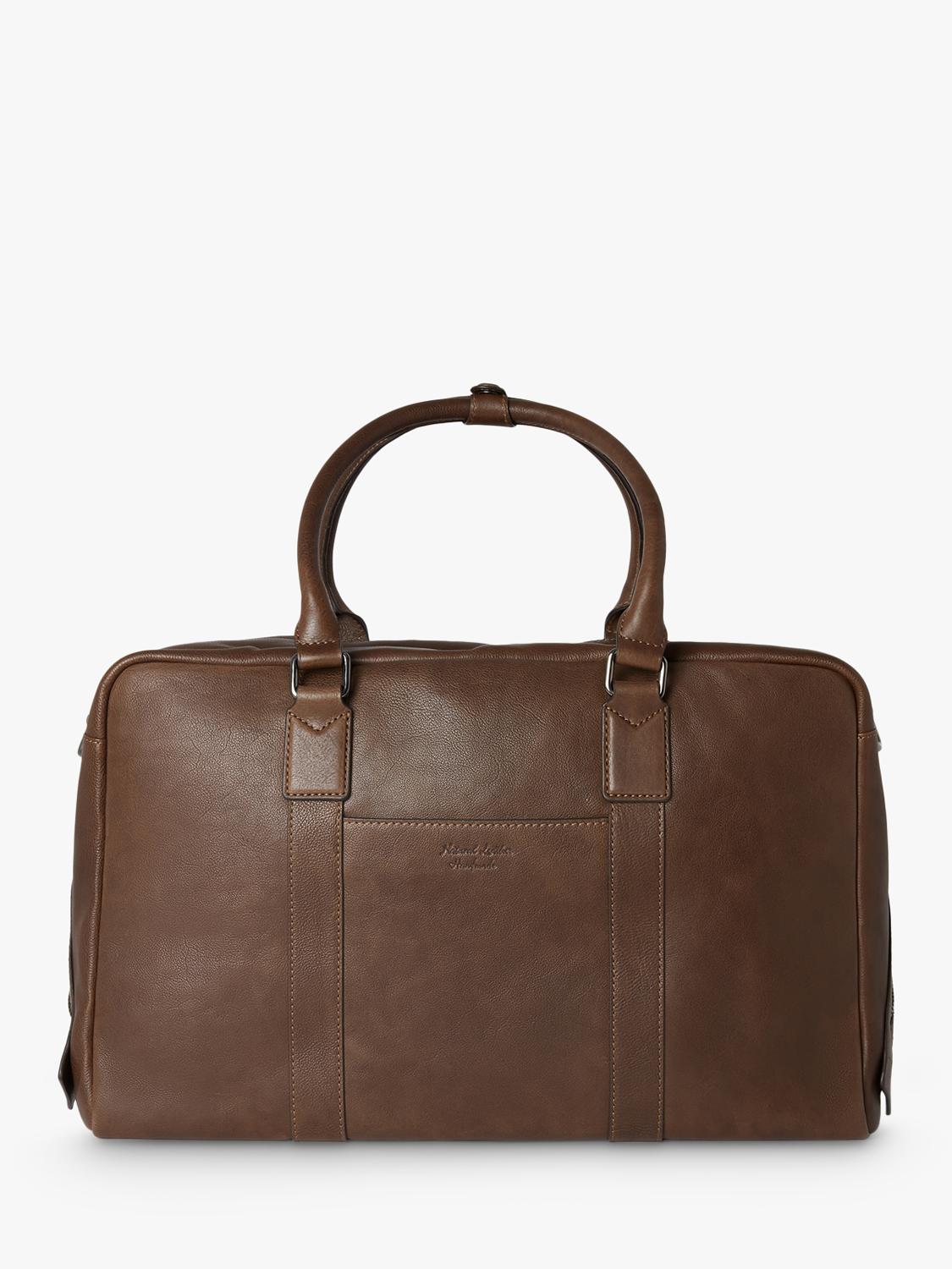 Osprey London Compass Leather Weekender Bag (British brand)
