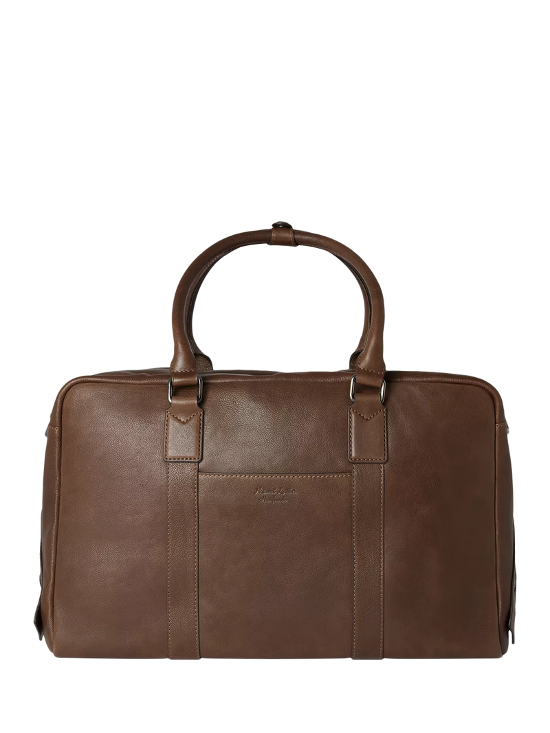 Osprey London Compass Leather Weekender Bag (British brand)