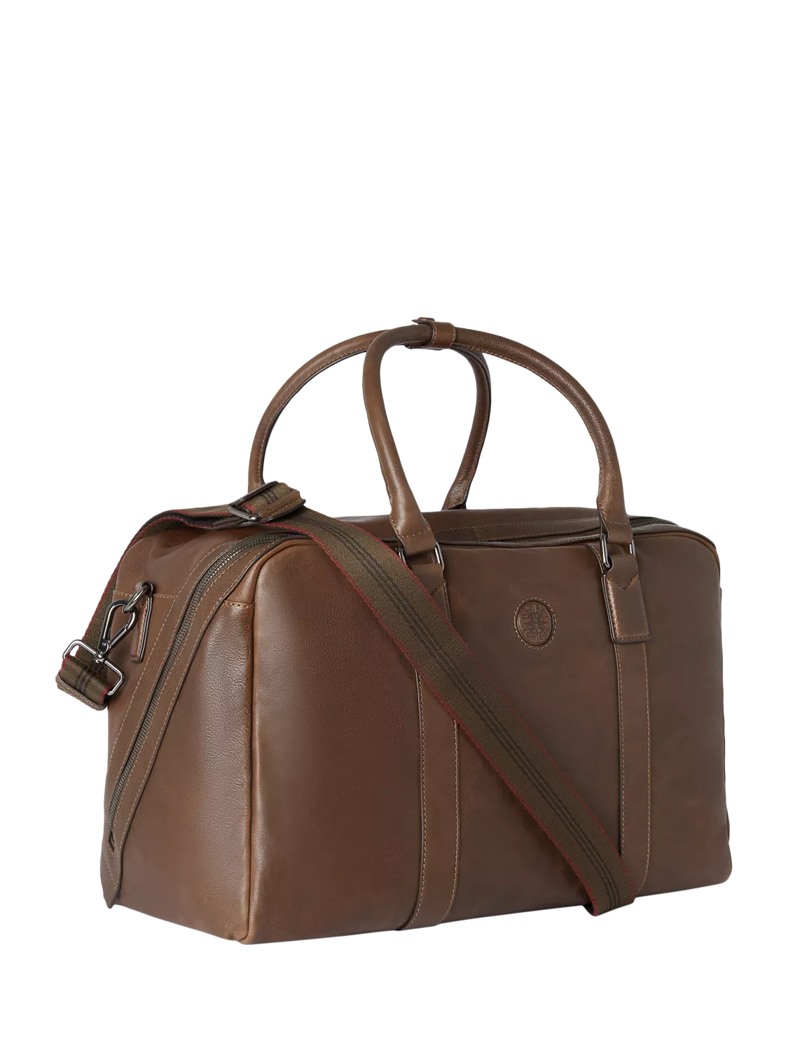 Osprey London Compass Leather Weekender Bag (British brand)