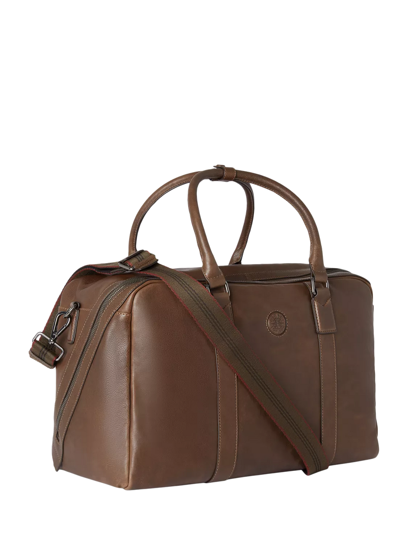 Osprey London Compass Leather Weekender Bag (British brand)