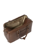 Osprey London Compass Leather Weekender Bag (British brand)