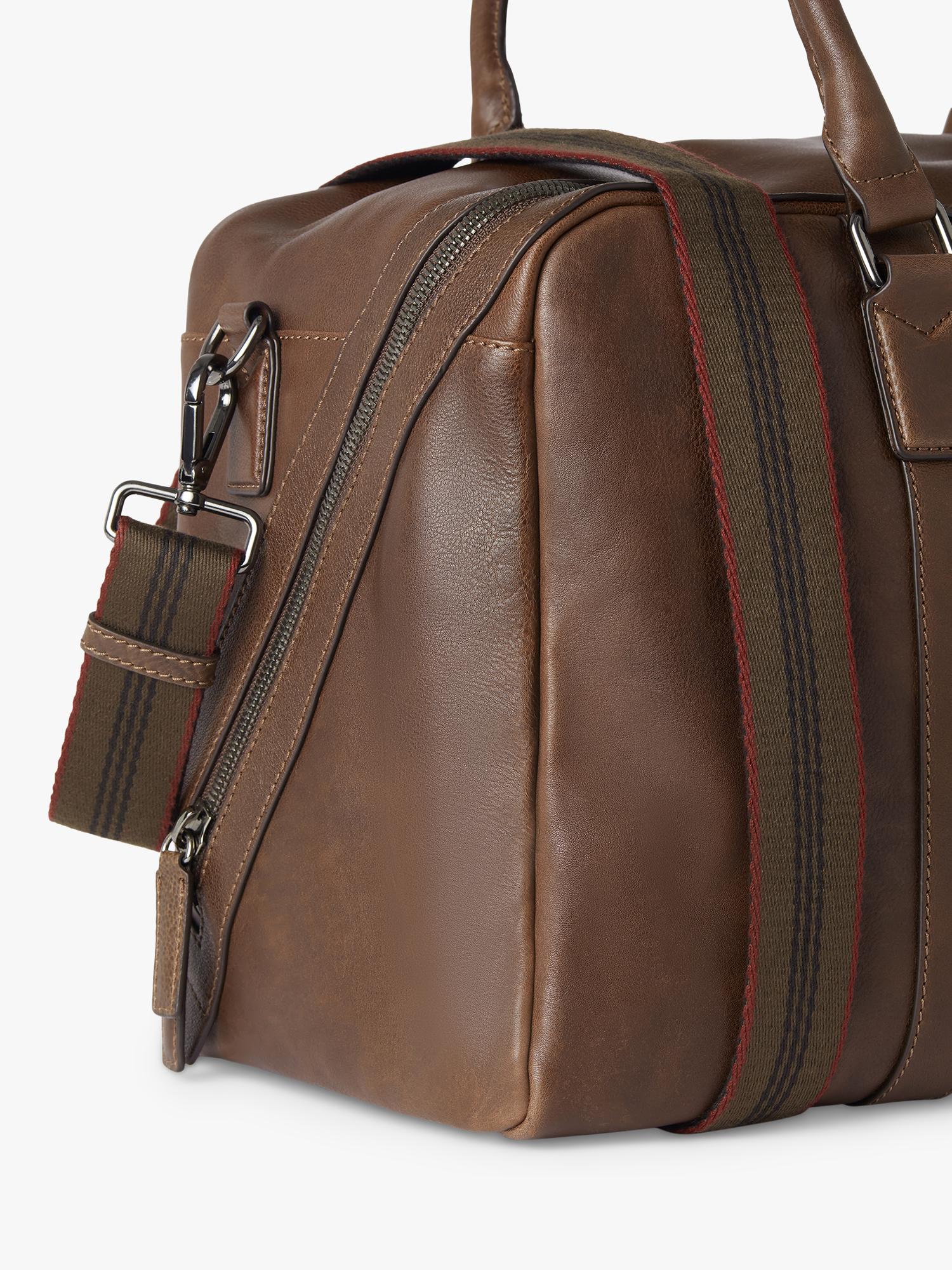Osprey London Compass Leather Weekender Bag (British brand)