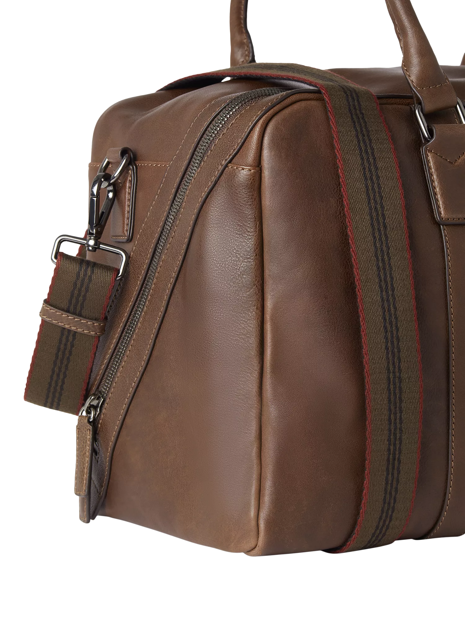 Osprey London Compass Leather Weekender Bag (British brand)