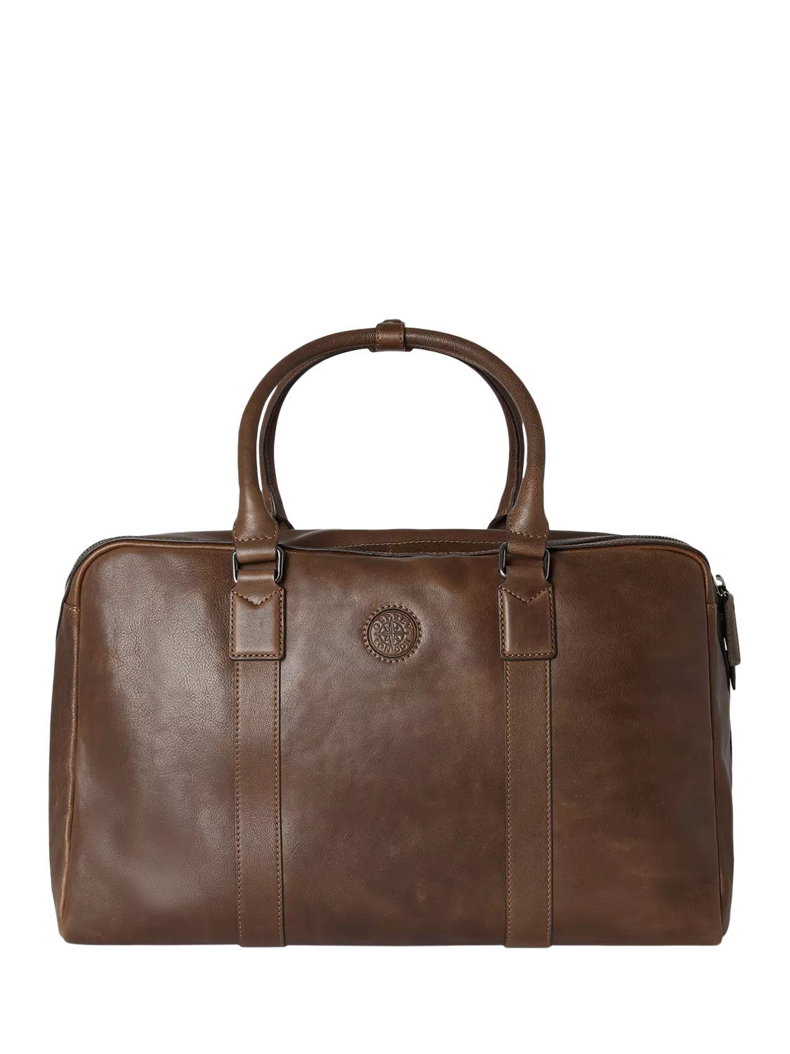 Osprey London Compass Leather Weekender Bag (British brand)