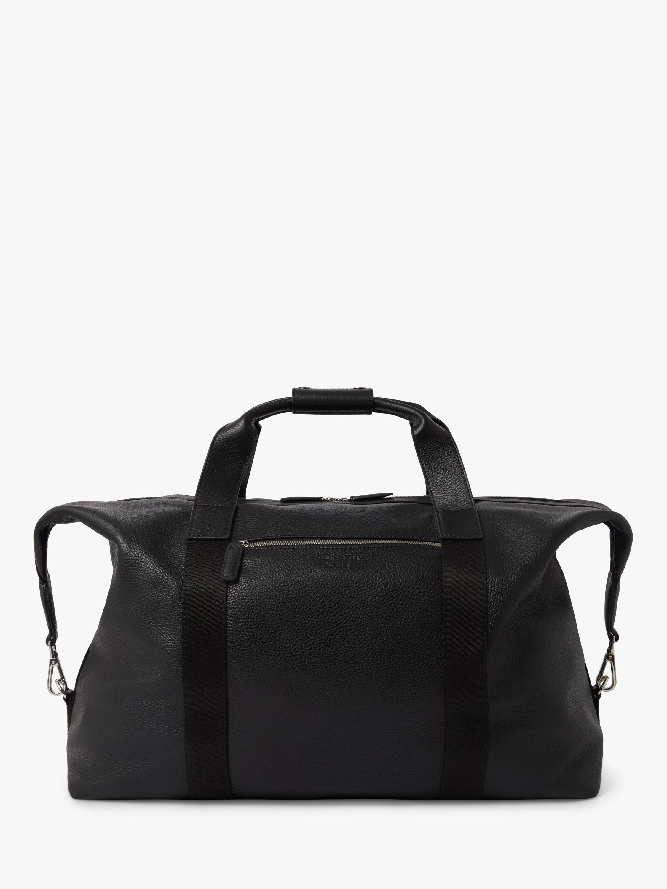 Osprey London Toby leather weekender bag (British brand)