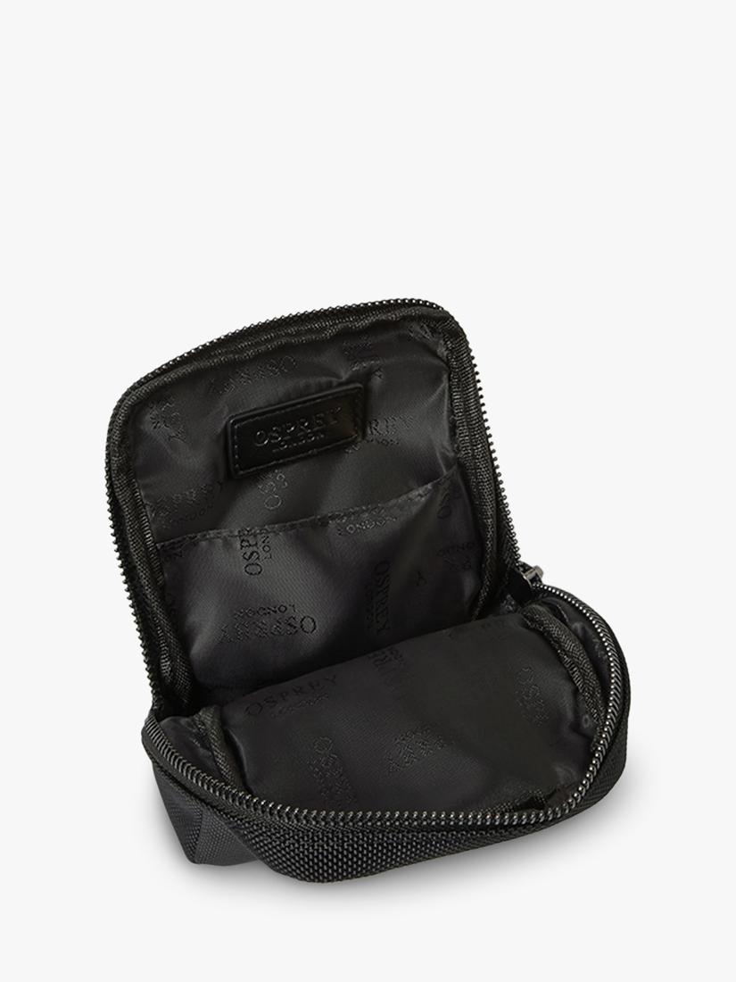 Osprey London crossbody bag ballistic micro travel black, imported from the UK
