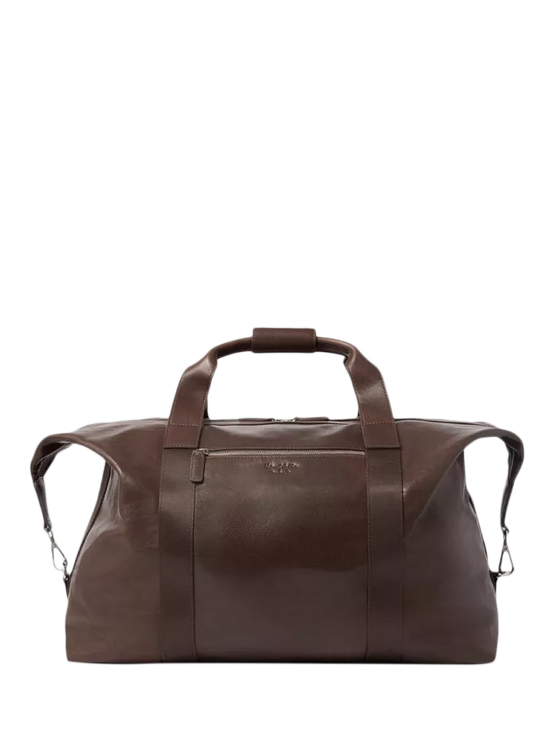 OSPREY LONDON Toby Leather Weekender Bag