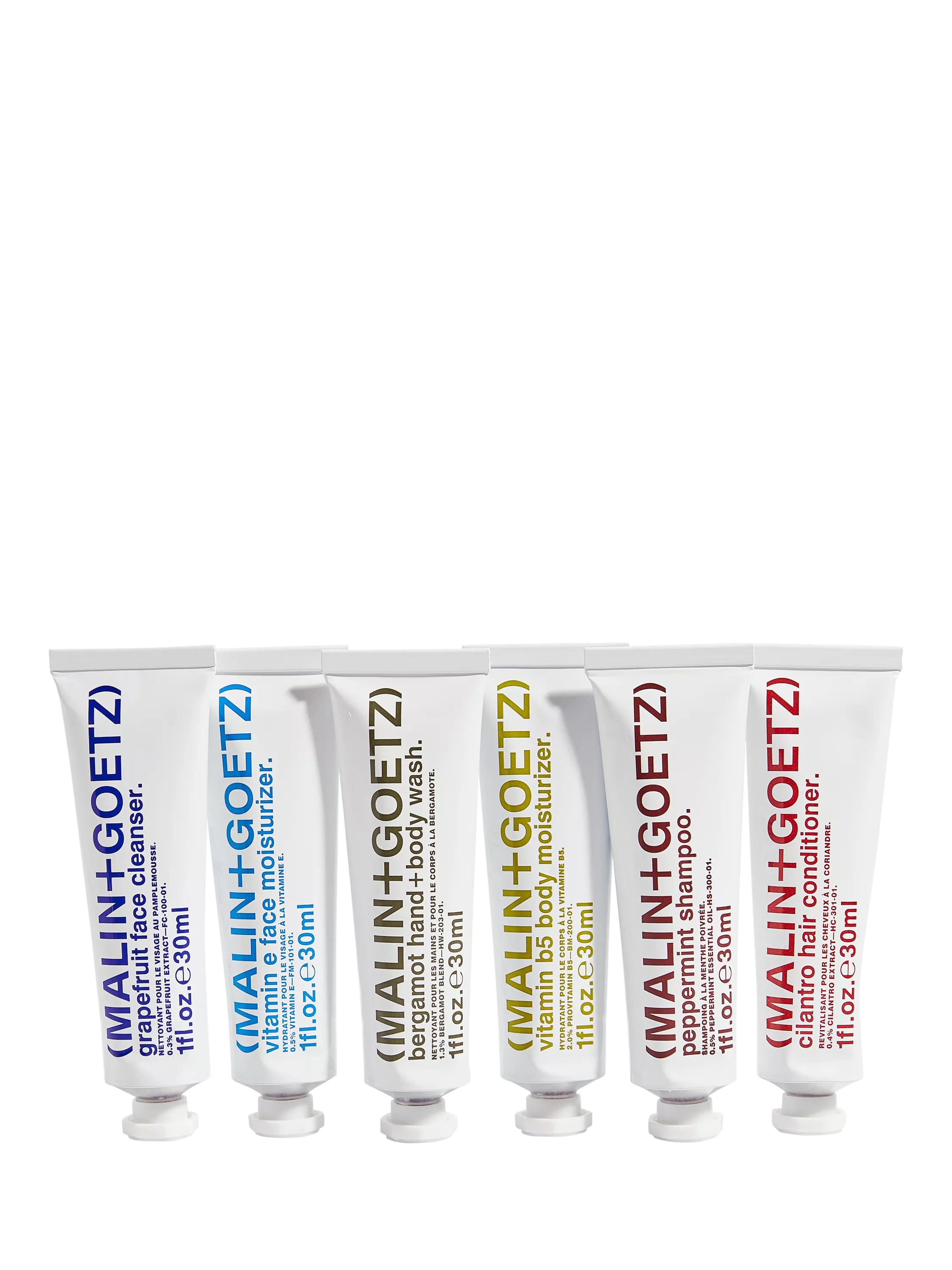 MALIN + GOETZ best-sellers travel kit bodycare gift set - British product