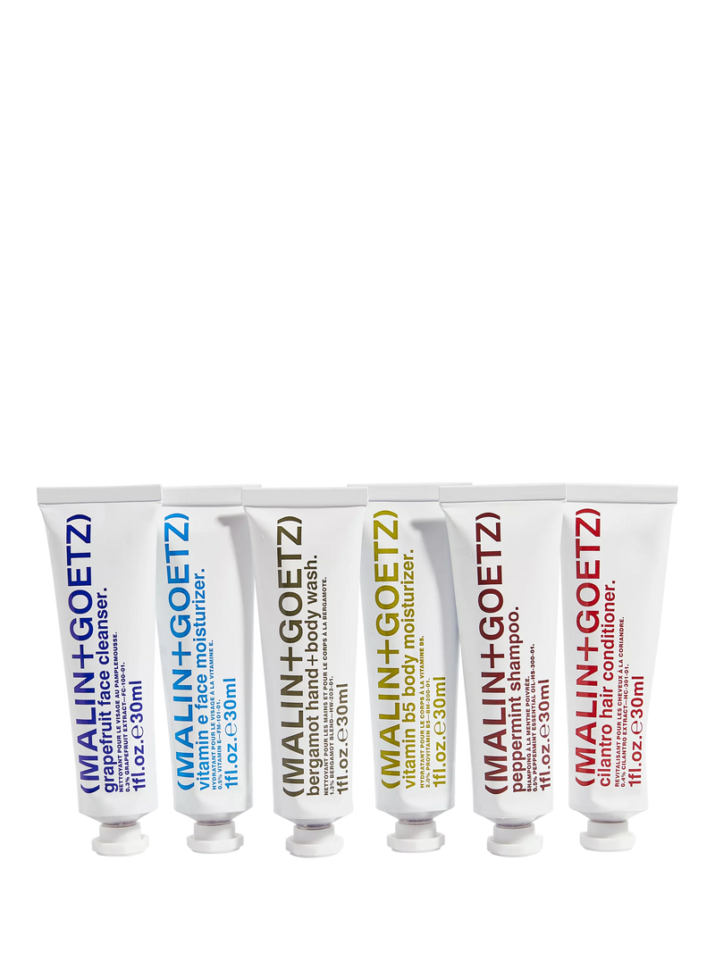 MALIN + GOETZ best-sellers travel kit bodycare gift set - British product