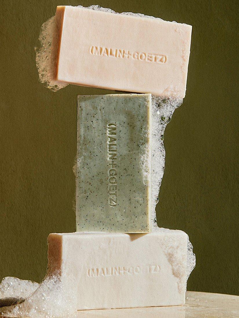 MALIN + GOETZ body soap bar trio 3x140g gift set, UK version