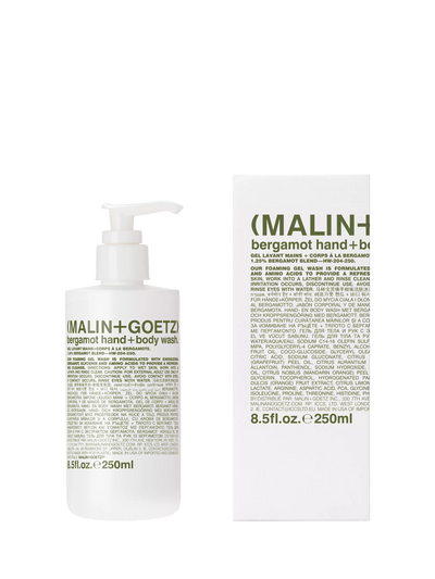 John Lewis MALIN + GOETZ Bergamot Hand & Body Wash 250ml- Buy online at McGrocer