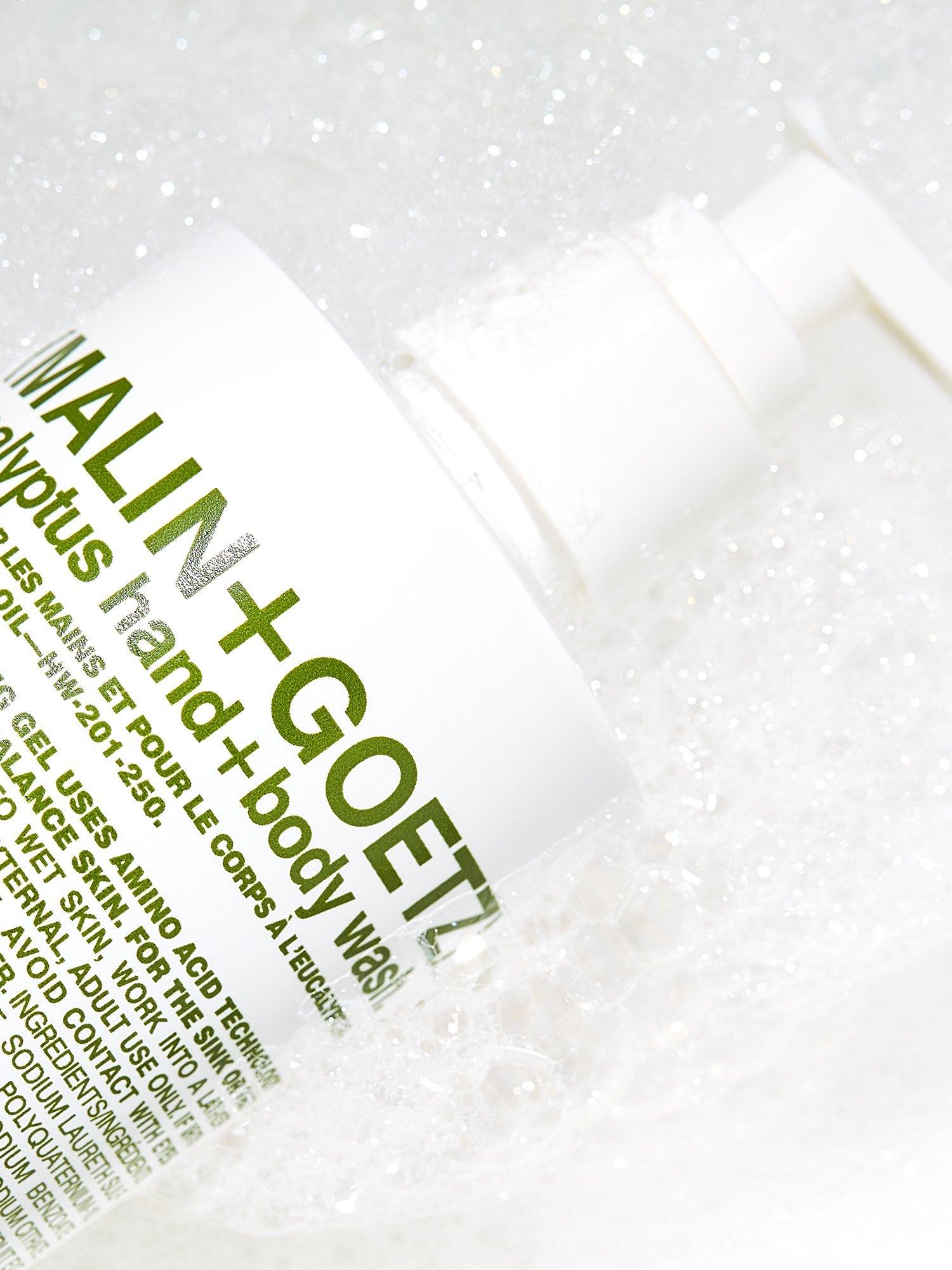 MALIN + GOETZ eucalyptus body wash 250ml, imported from the UK