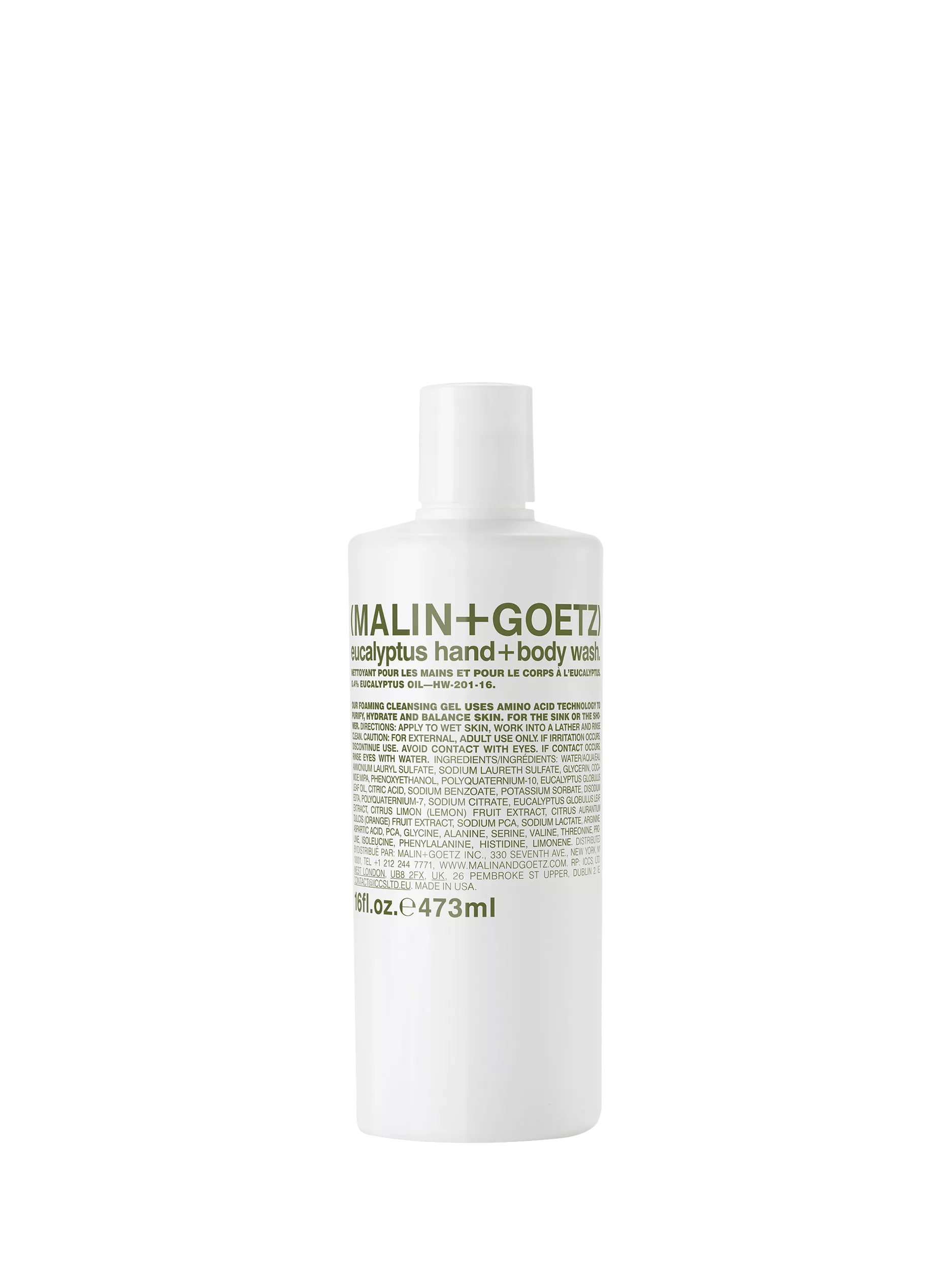 MALIN + GOETZ Eucalyptus Hand & Body Wash 250ml