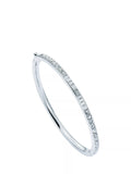 Ted Baker Claudia Narrow Crystal Hinged Bangle Bracelet