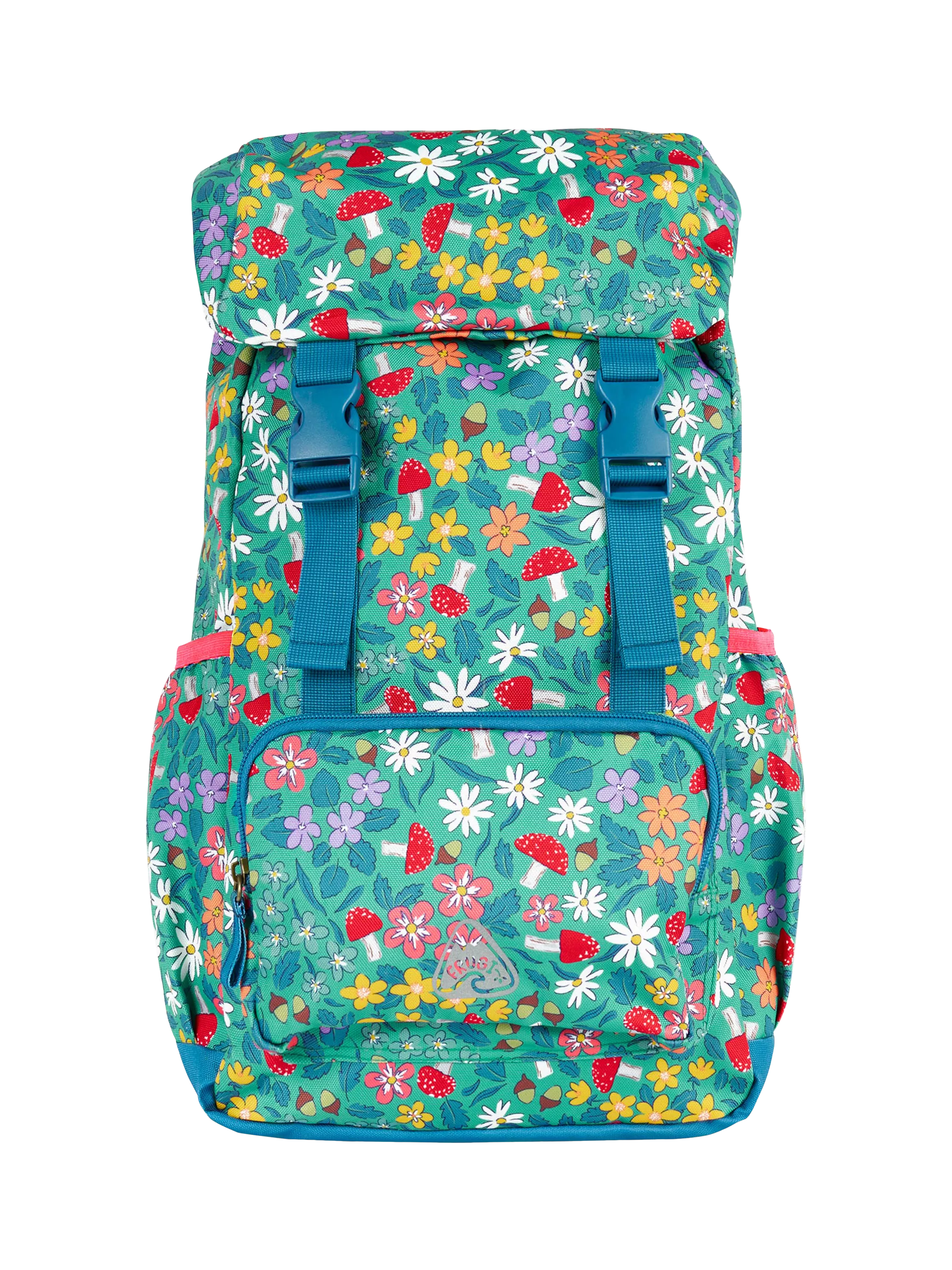 Frugi trail blazing printed backpack wild woods, UK version