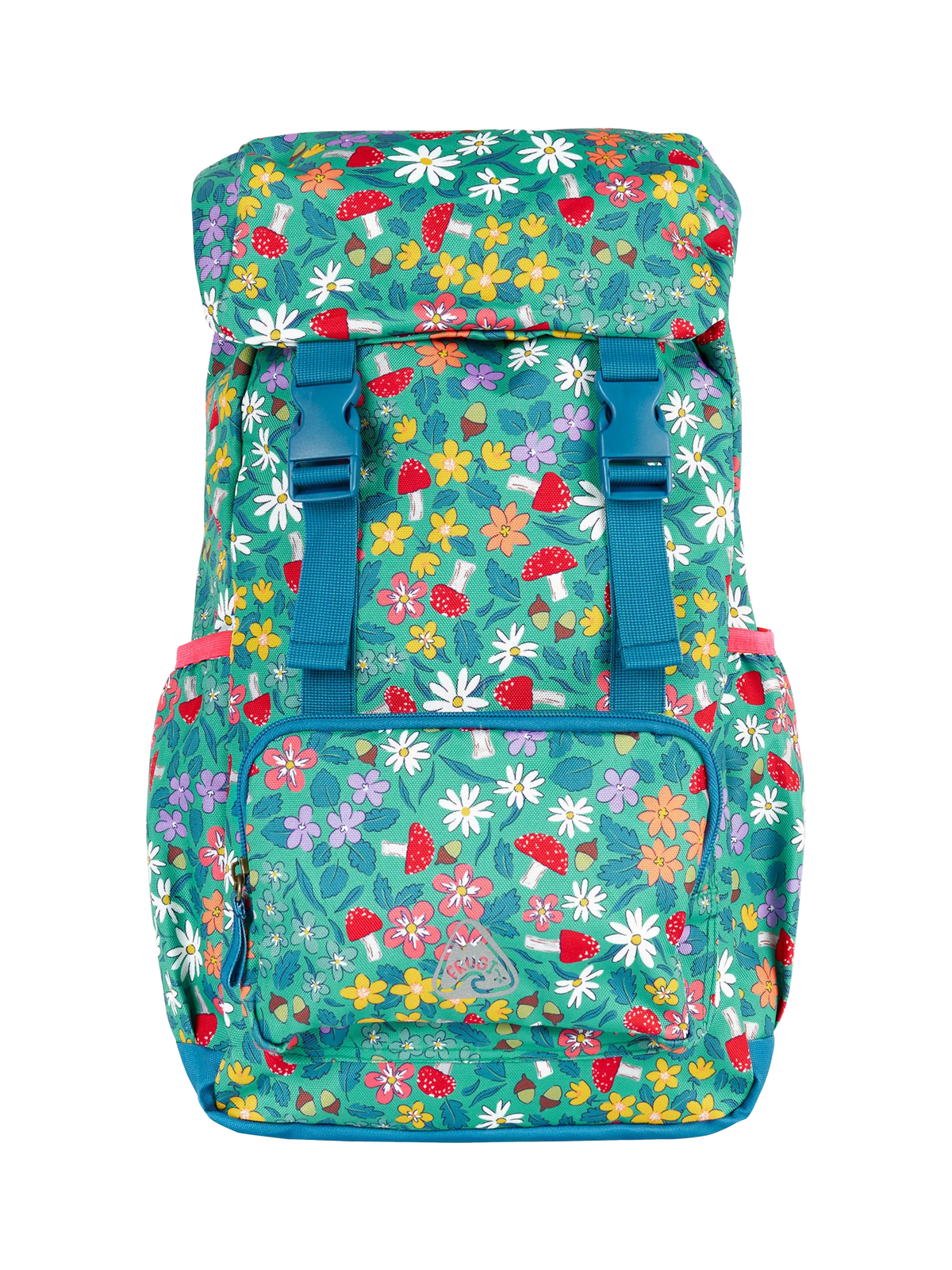 Frugi trail blazing printed backpack wild woods, UK version