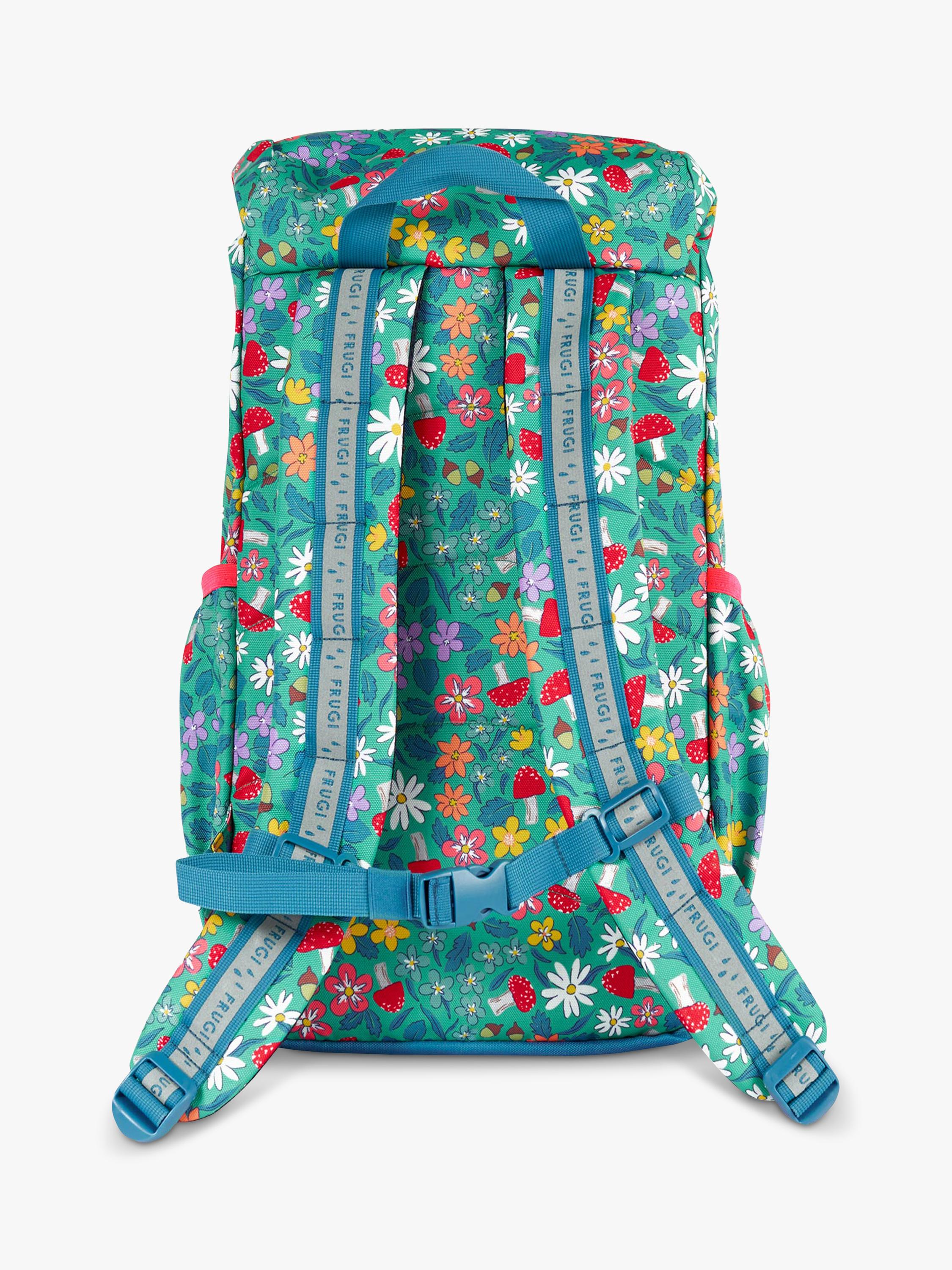 Frugi trail blazing printed backpack wild woods, UK version