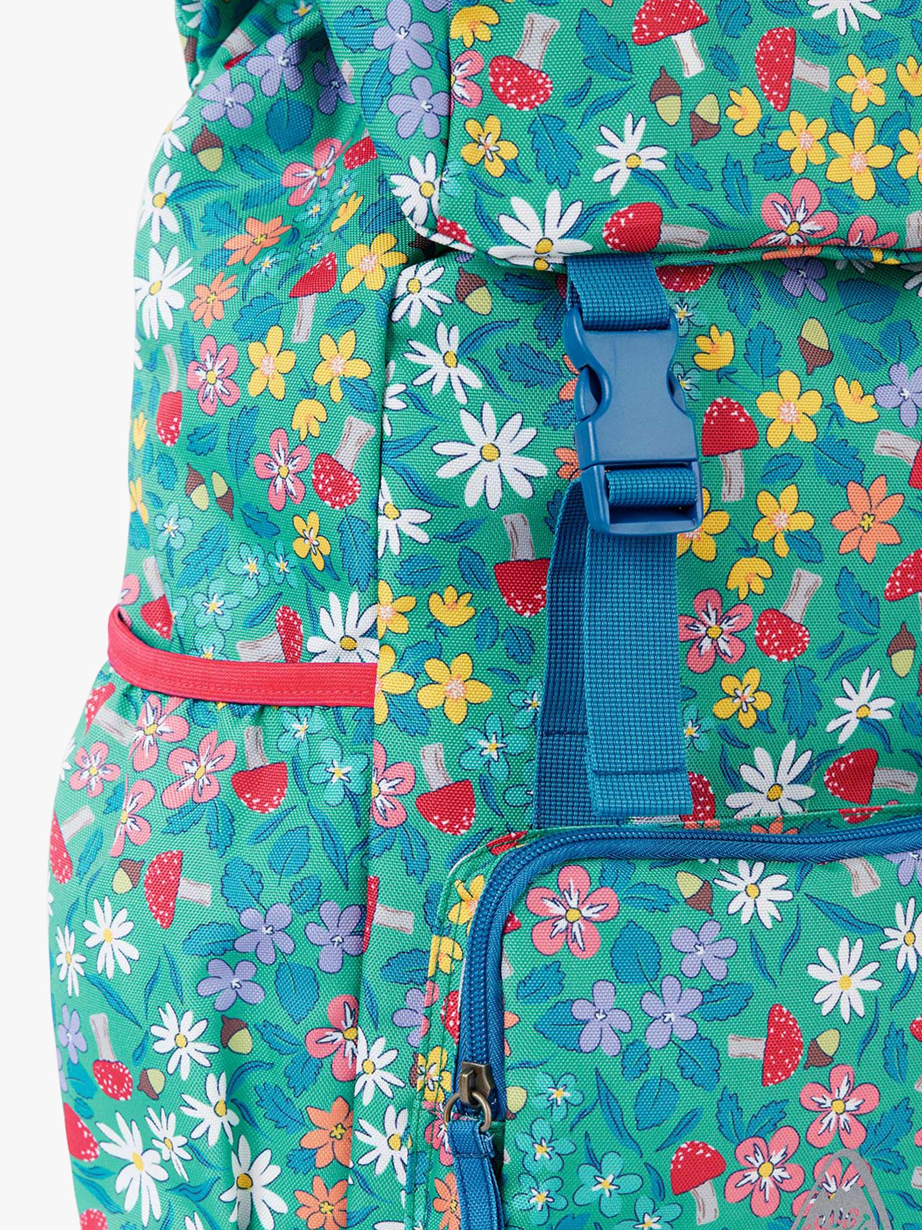 Frugi trail blazing printed backpack wild woods, UK version