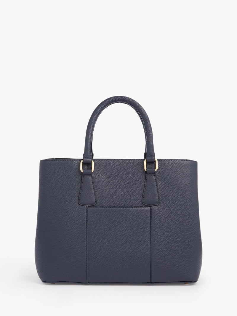 OSPREY LONDON Adaline leather workbag with gold hardware - British brand