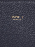OSPREY LONDON Adaline leather workbag with gold hardware - British brand