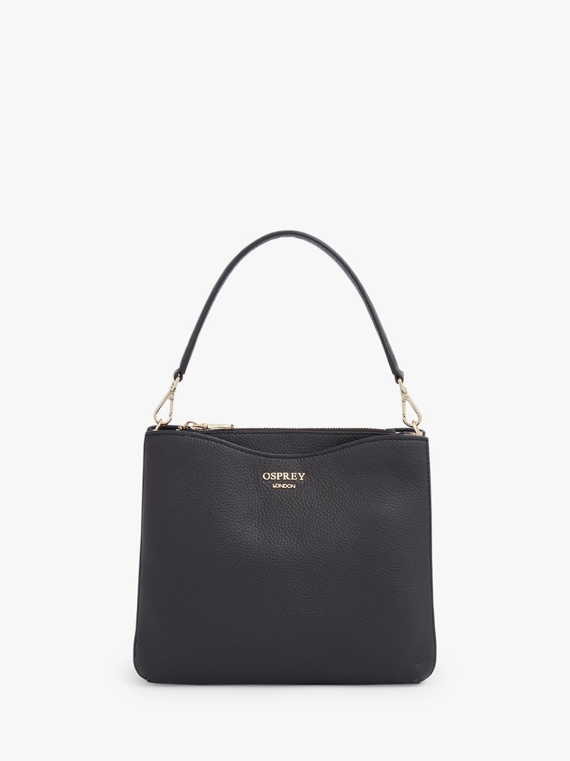 OSPREY LONDON Winchester leather grab bag, imported from the UK