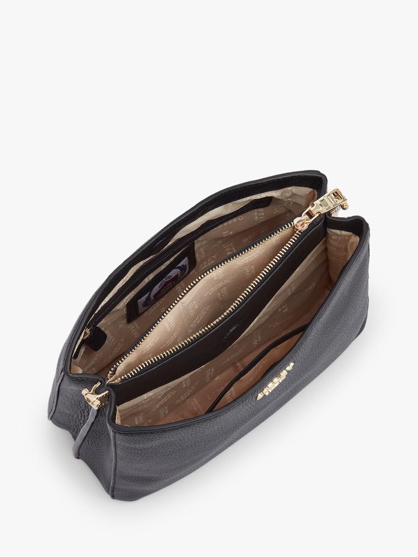 OSPREY LONDON Winchester leather grab bag, imported from the UK