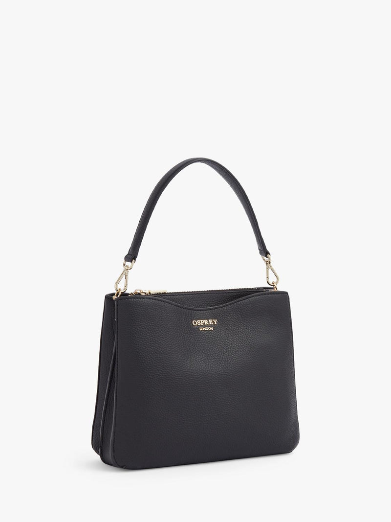 OSPREY LONDON Winchester leather grab bag, imported from the UK