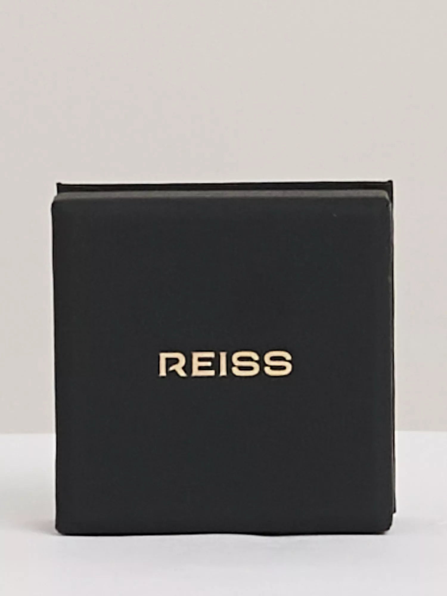 Reiss Alana Curve Pearl Cuff Bangle gold tone, imported from the UK