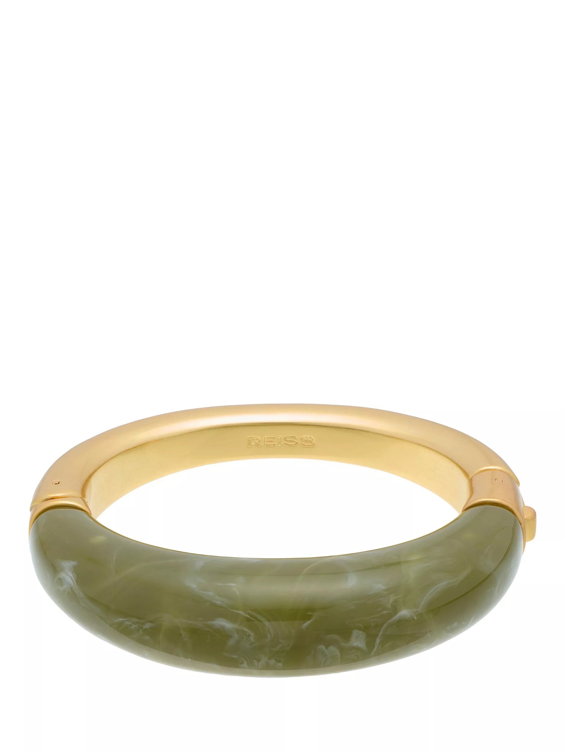 Reiss Salma Scoop Hinged Bangle