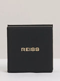 Reiss Salma hinged bangle gold tone and faux marble, imported from the UK