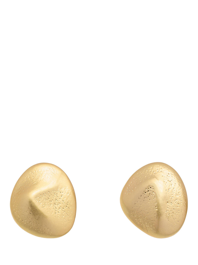 Reiss Pernilla Textured Earrings Gold (British brand)