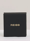 Reiss Thalia Twist Enamel hoop earrings gold tone - British product