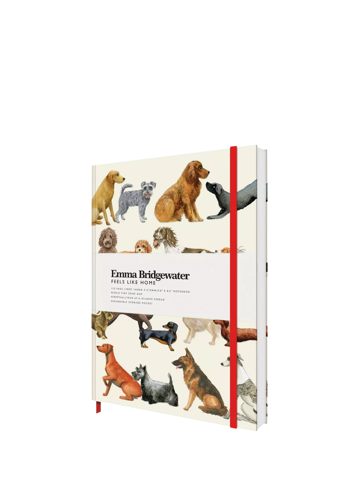 Emma Bridgewater Dogs design A5 notebook (British brand)