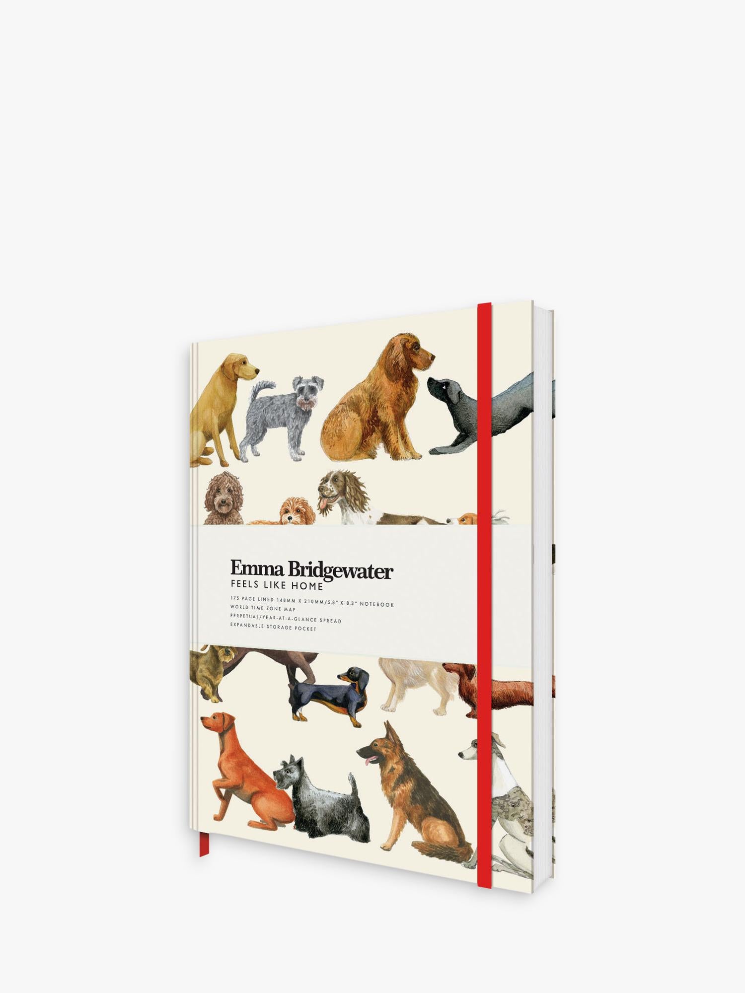 Emma Bridgewater Dogs design A5 notebook (British brand)