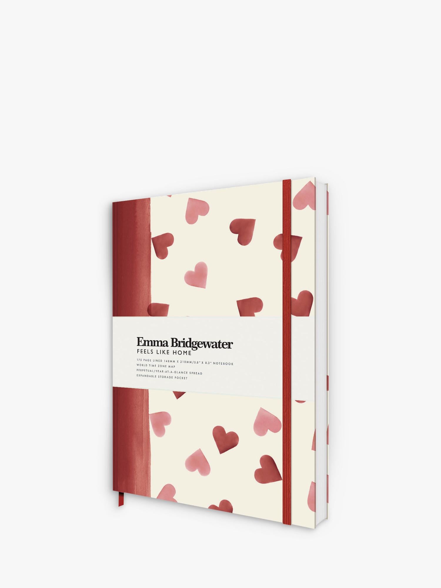 Emma Bridgewater notebook Hearts A5 (British brand)