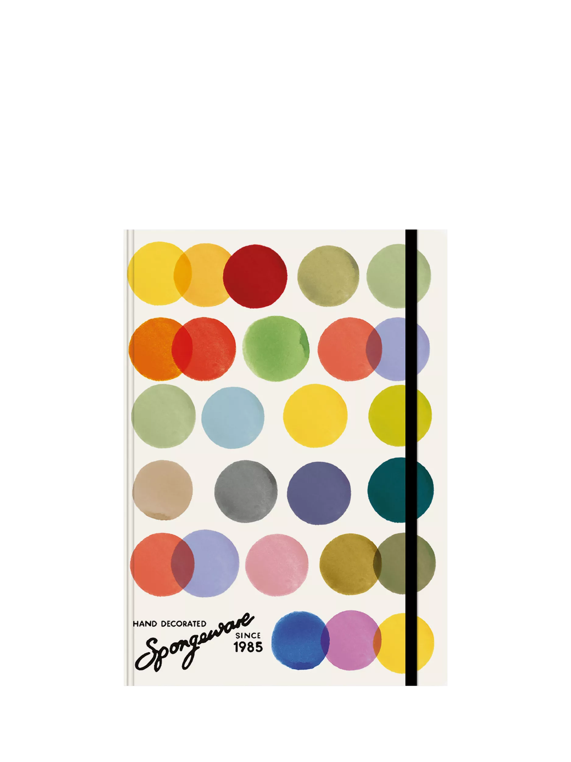 Emma Bridgewater A5 spots notebook with lined pages - British product