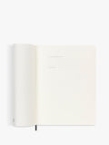 Moleskine XL weekly diary black 2026 planner, UK version