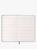 Moleskine large weekly diary 2026 black - British product