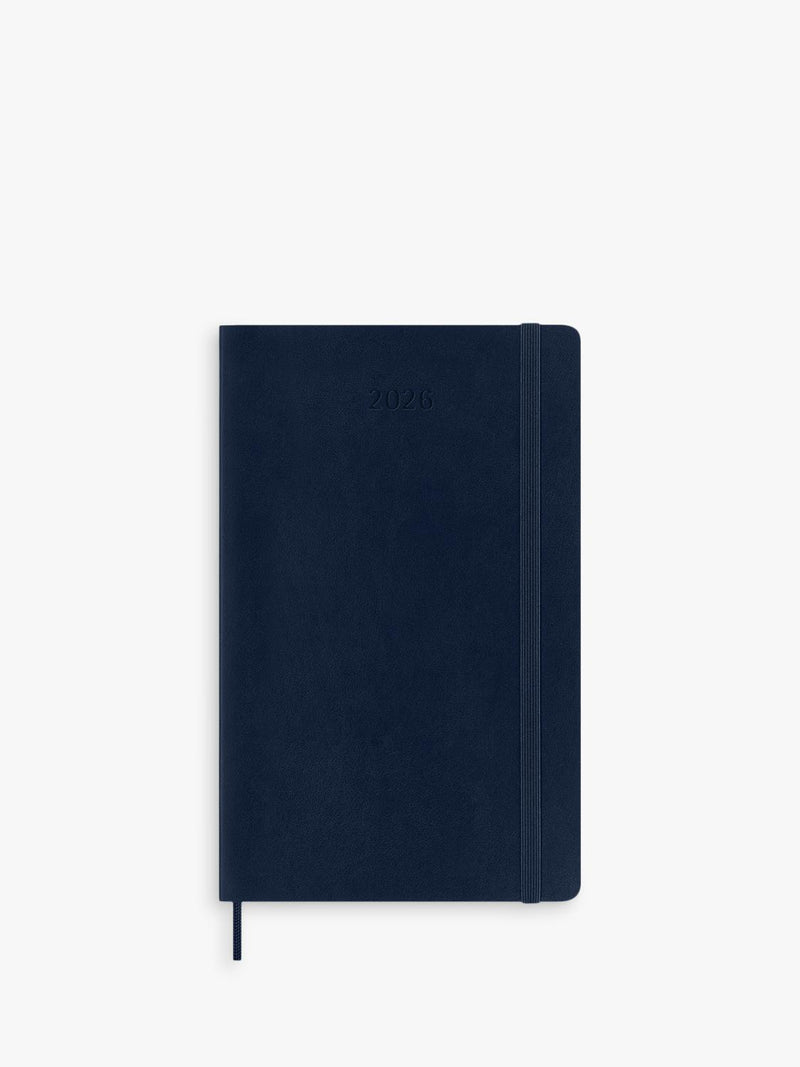 Moleskine weekly diary 2026 large saphire blue (British brand)