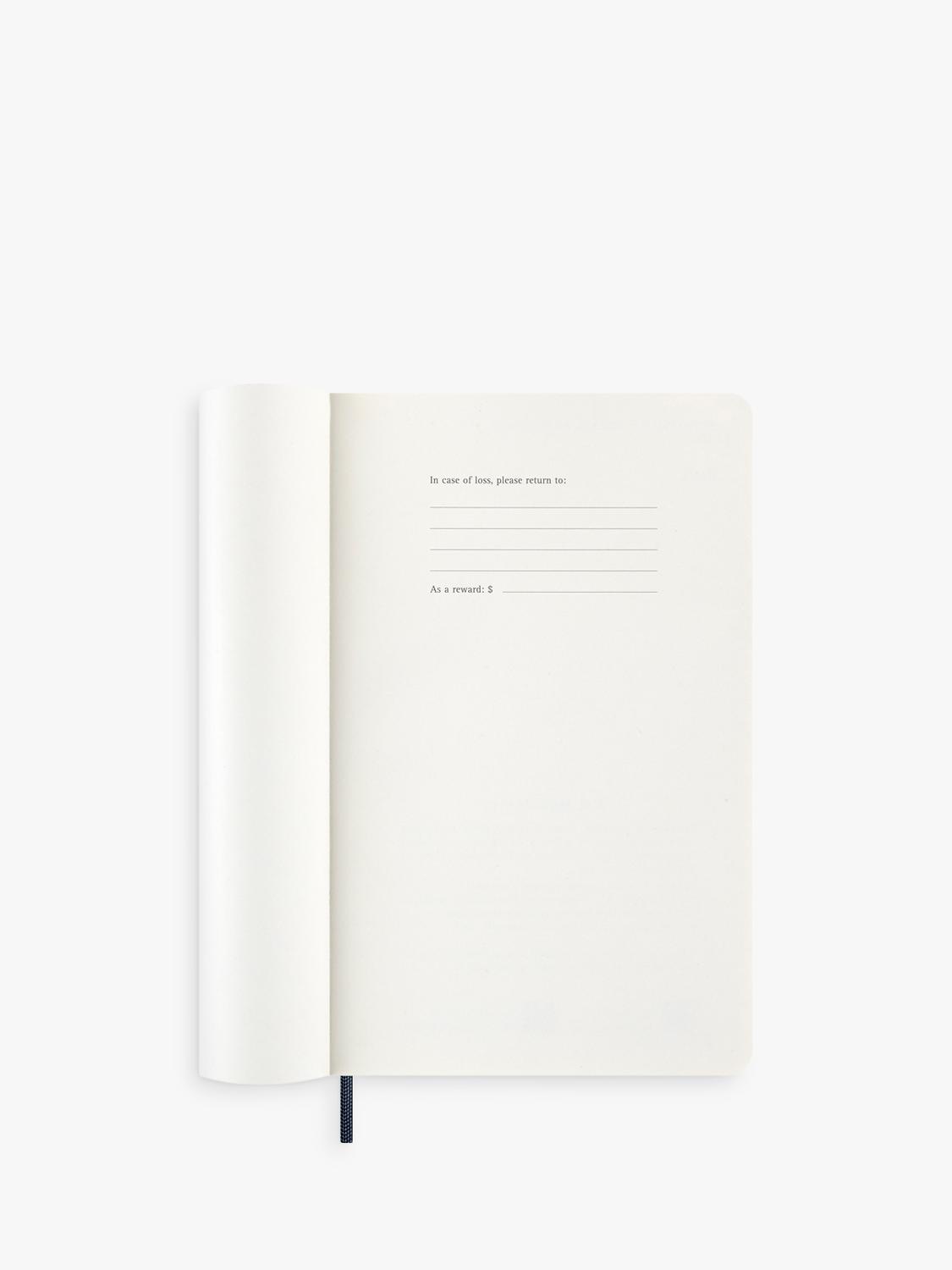 Moleskine weekly diary 2026 large saphire blue (British brand)