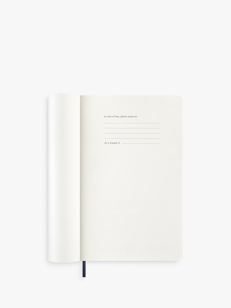 Moleskine weekly diary 2026 large saphire blue (British brand)