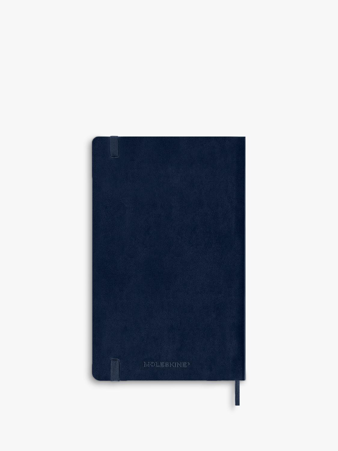 Moleskine weekly diary 2026 large saphire blue (British brand)