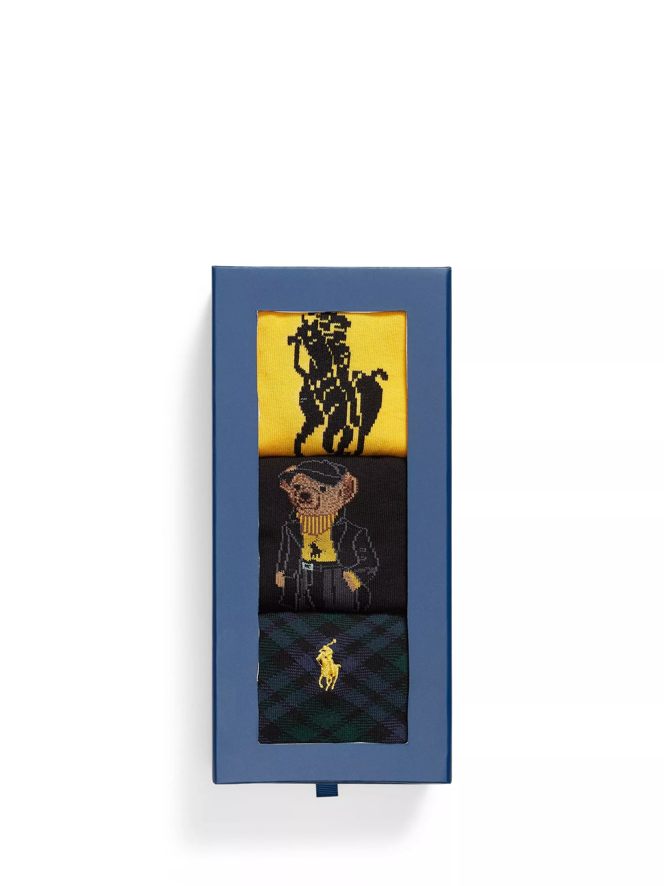 Ralph Lauren Polo Bear socks gift set pack of 3, imported from the UK
