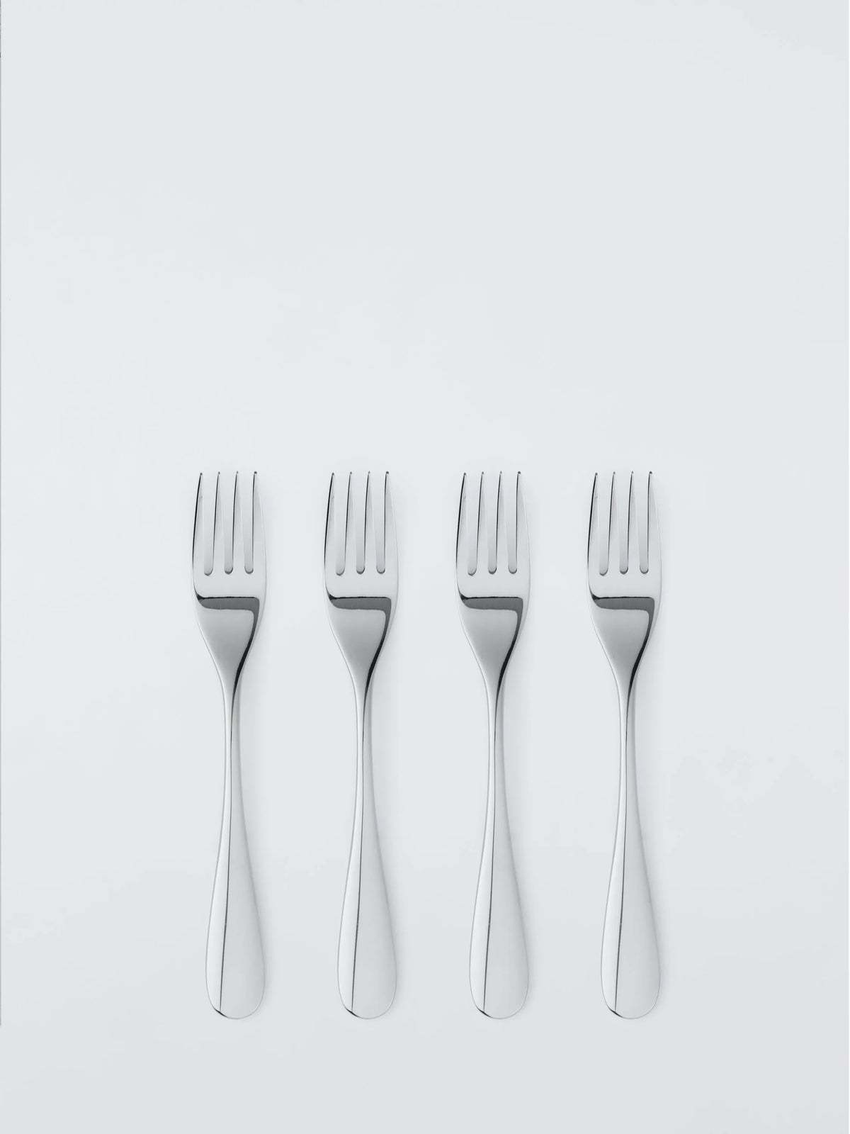 John Lewis Brook stainless steel pastry forks set of 4 - British product
