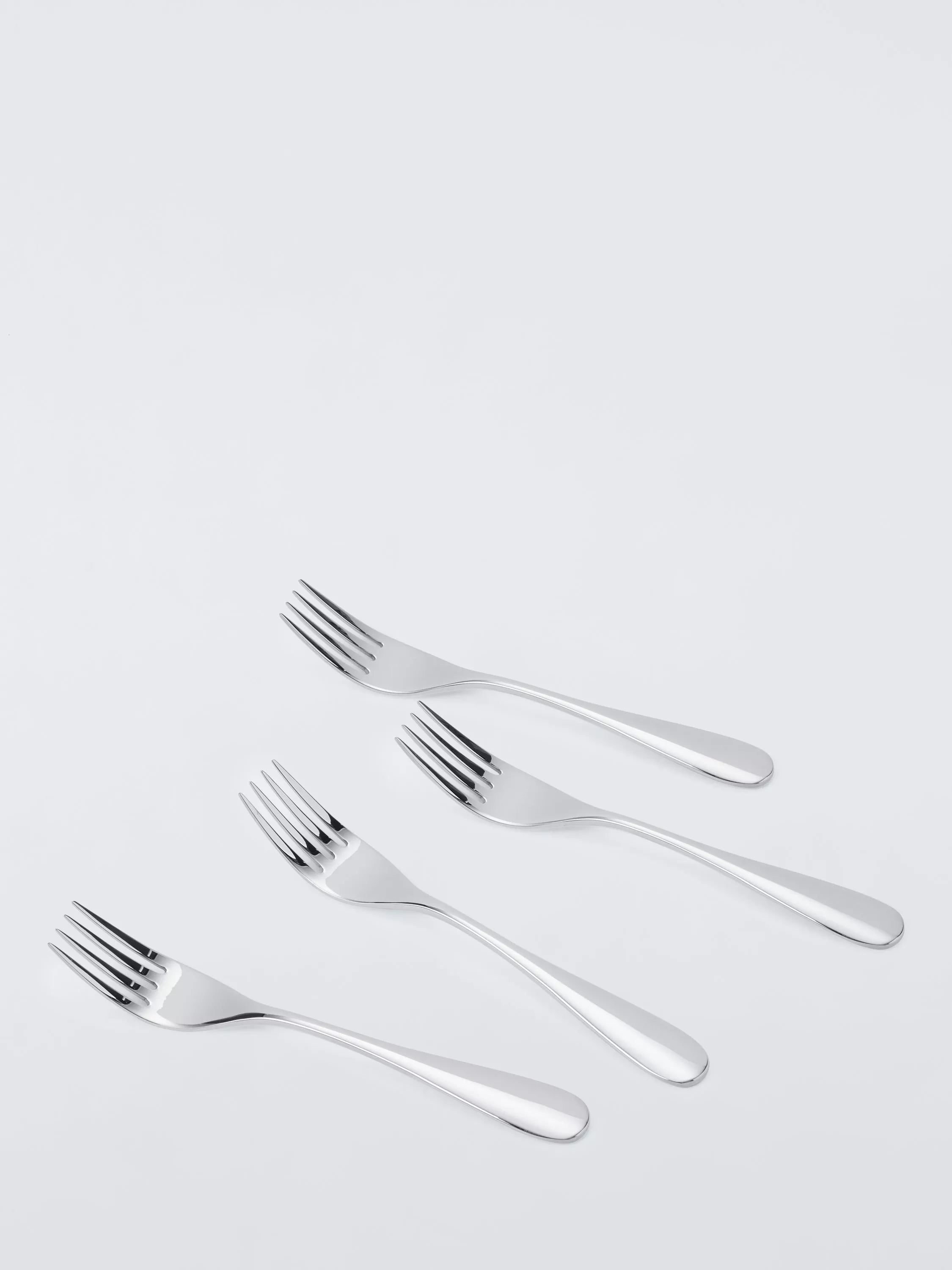 John Lewis Brook stainless steel pastry forks set of 4 - British product