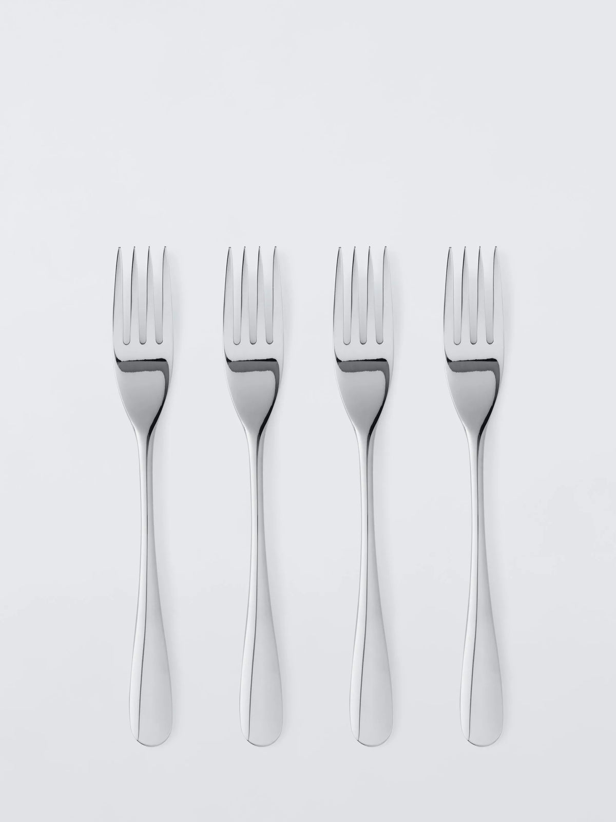 John Lewis Brook stainless steel table forks set of 4, imported from the UK